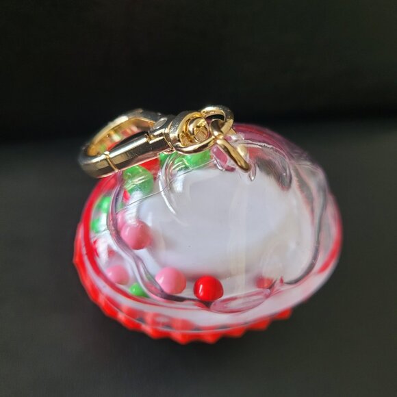 Bath & Body Works CUPCAKE Red Pocket Holder Keychain - Picture 3 of 8